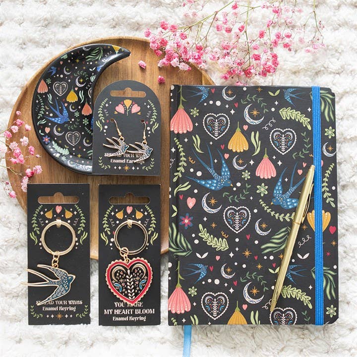 Porte-clés Folk Heart