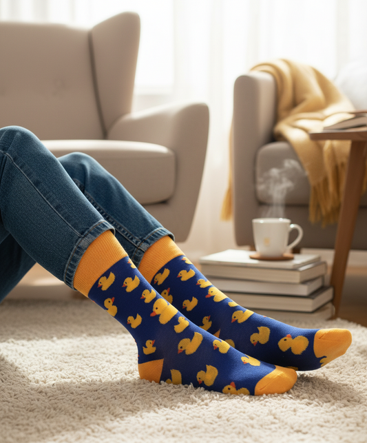 "Rubber Ducks" Duck Socks