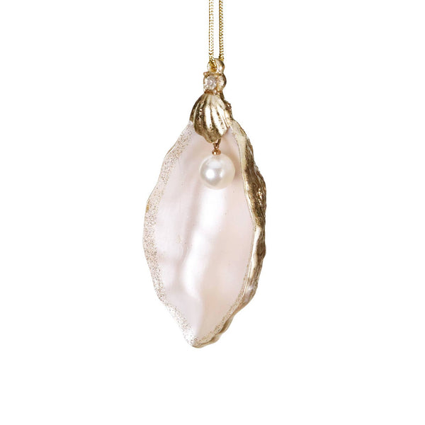 Boule de Noël Huître avec Perle