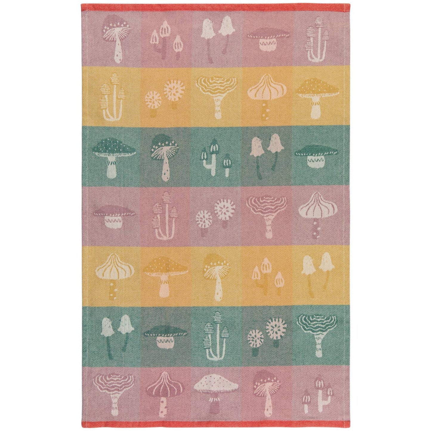 Jacquard Mushroom Tea Towel