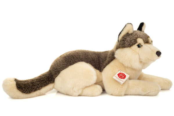 Sleeping Wolf Plush Toy