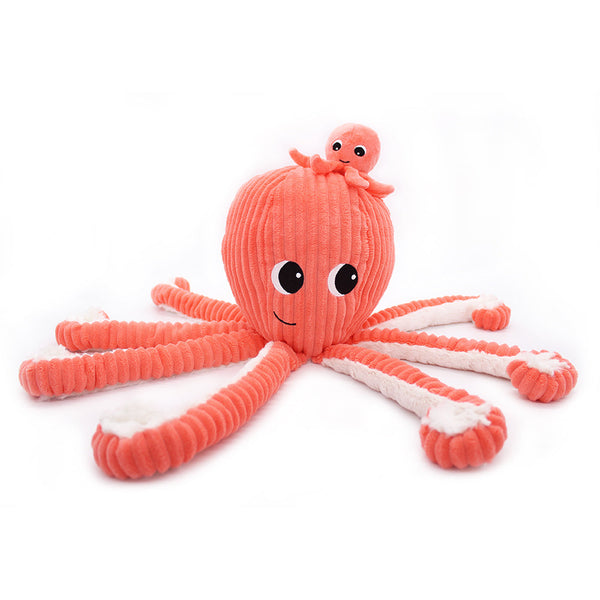 Peluche pieuvre Filou maman et son bébé corail – Les Ptipotos