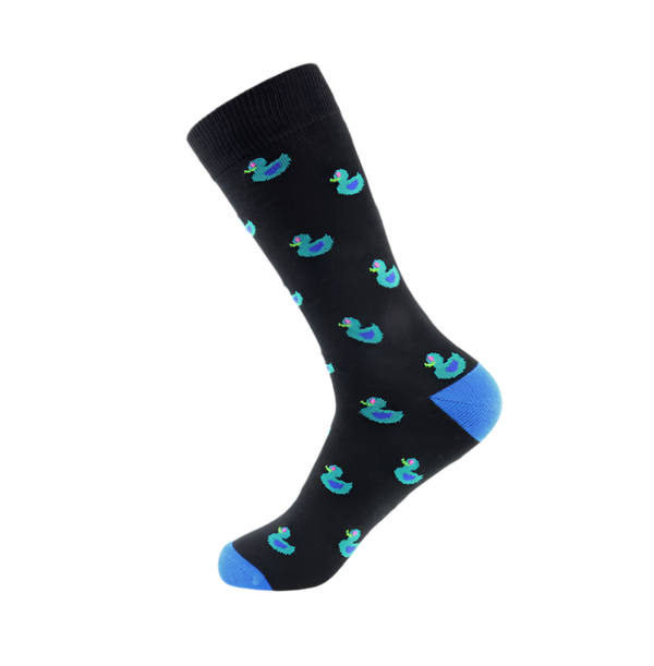 chaussettes canard bleu mrcol