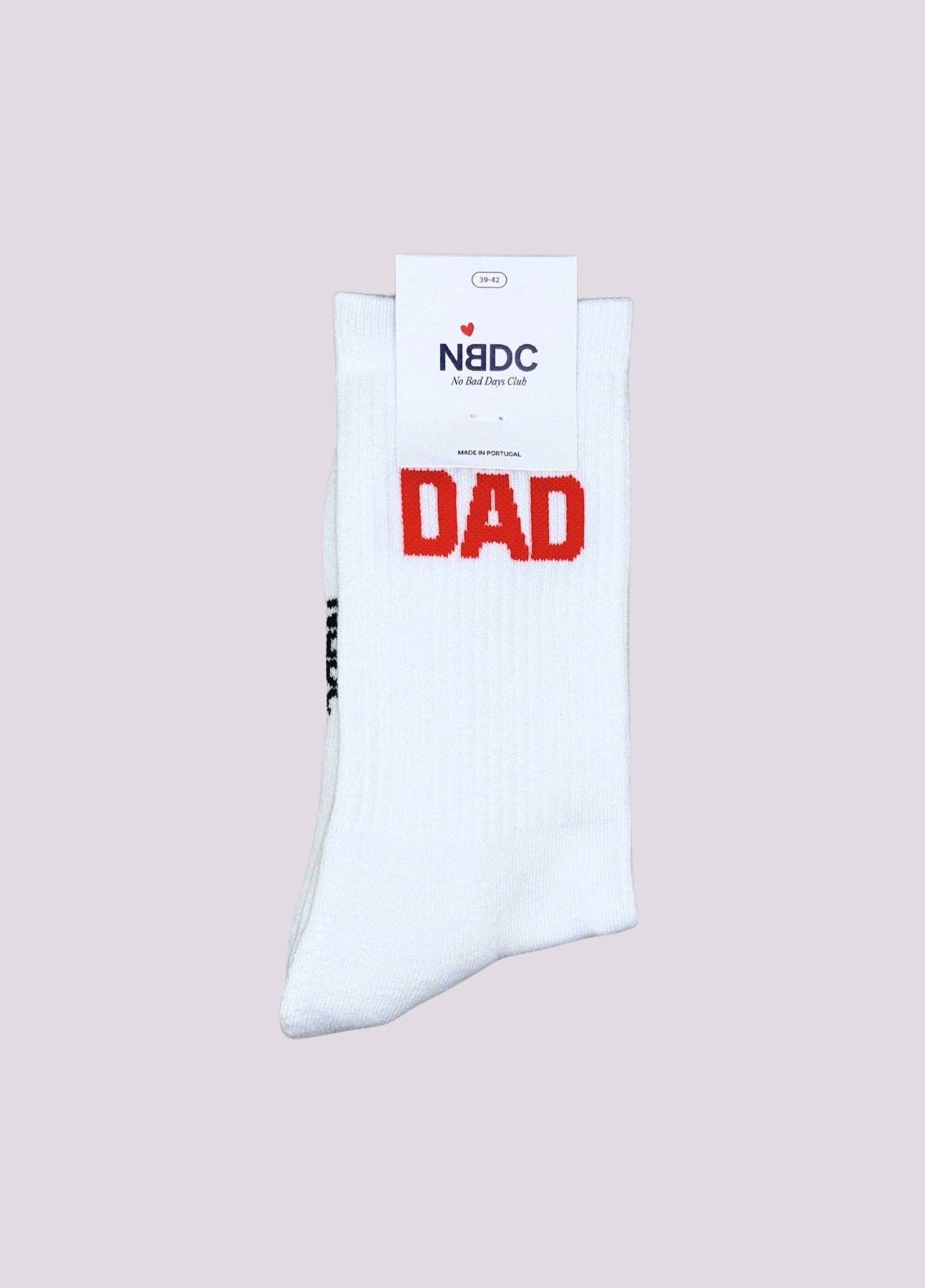 "DAD" Socks - Red