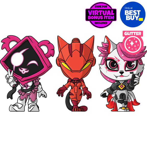 Raven Team Leader, Lynx & Kimiko Minitooz (Retail Exclusive)