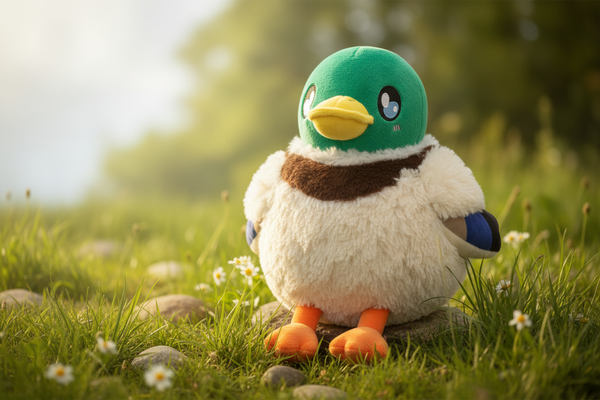 Mini Peluche Squishable Canard Colvert
