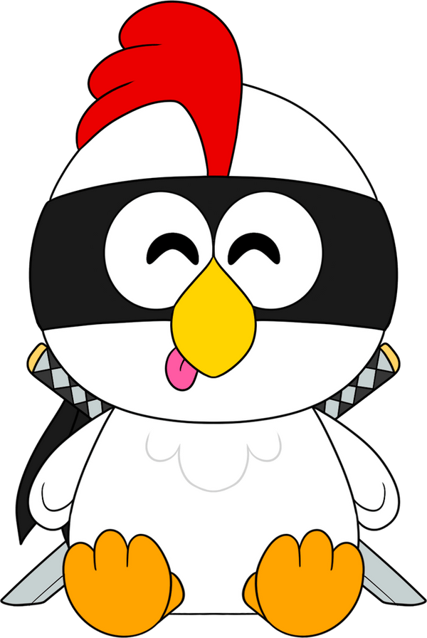 Chickeninja42 Plush (9in)