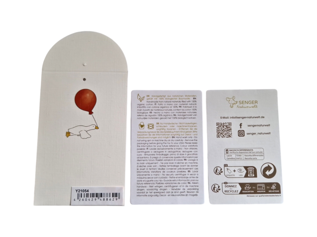 Small plush elephant