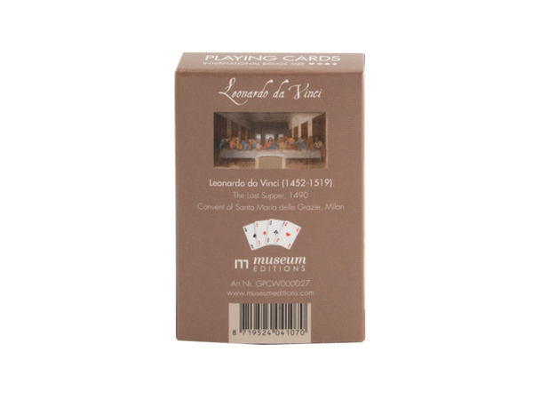 Pack of 56 Bridge playing cards featuring Leonardo da Vinci's The Last Supper