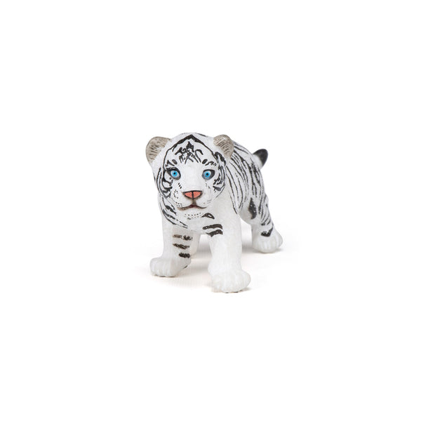 Figurine Bébé tigre blanc Papo - animal sauvage