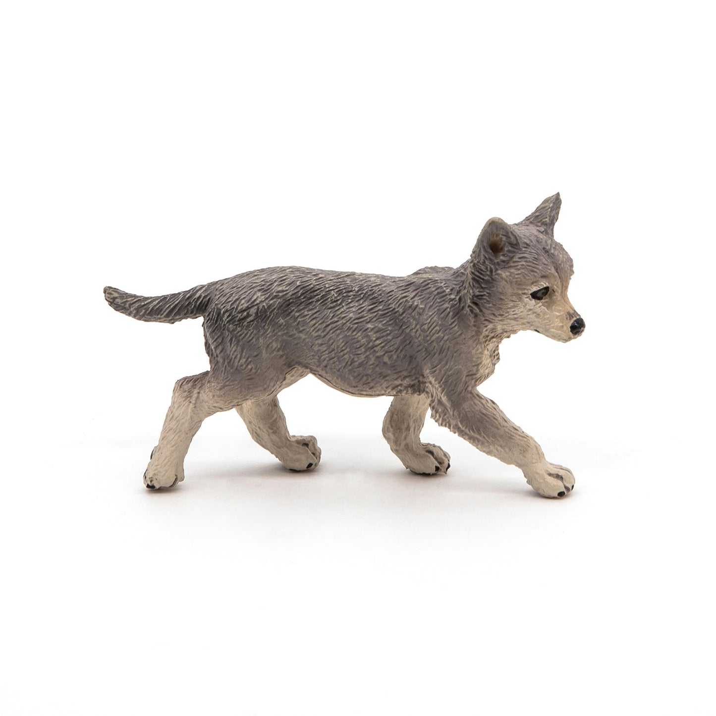 Gray Wolf Cub Figurine