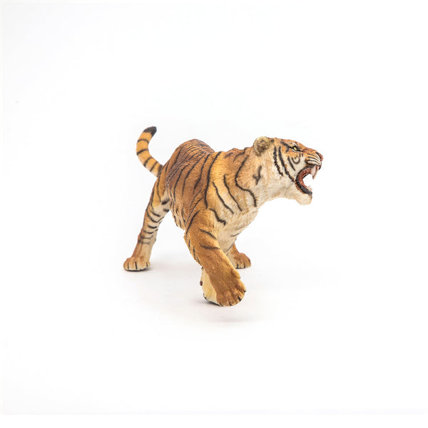 Figurine Tigre rugissant Papo - animal sauvage