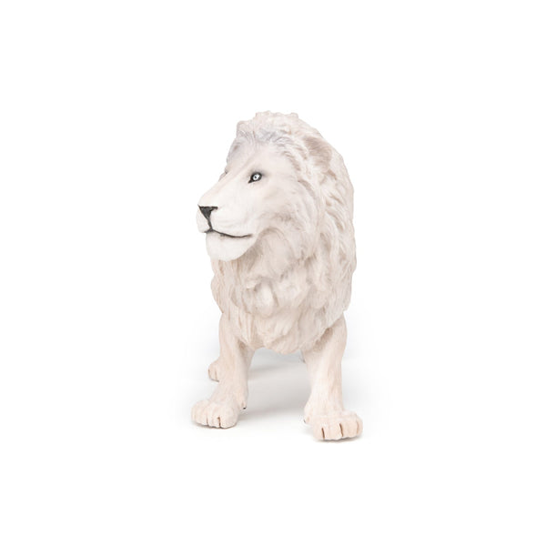 Figurine Grand lion blanc Papo - figurine géante