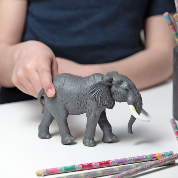 Figurine Éléphant d'Afrique Papo - animal sauvage
