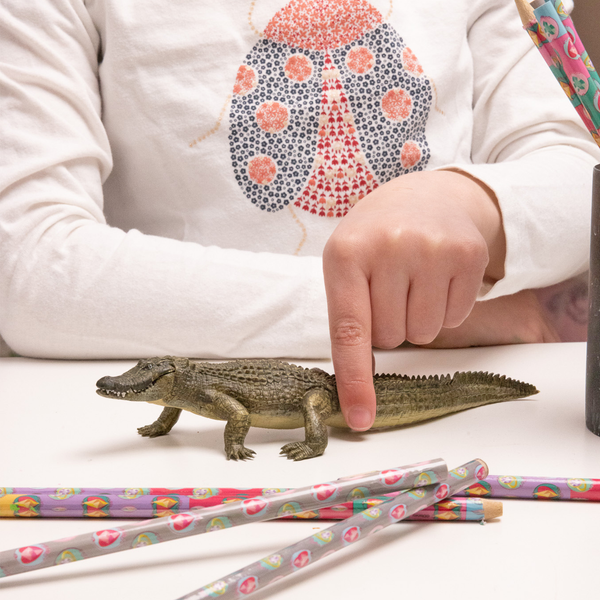 Figurine Alligator Papo - animal sauvage