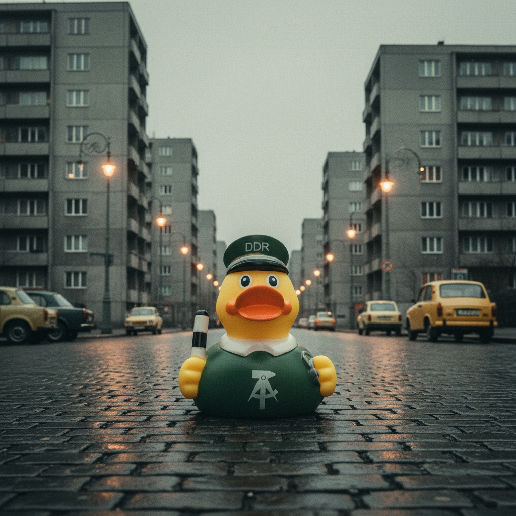 Popular Police Duck of the GDR