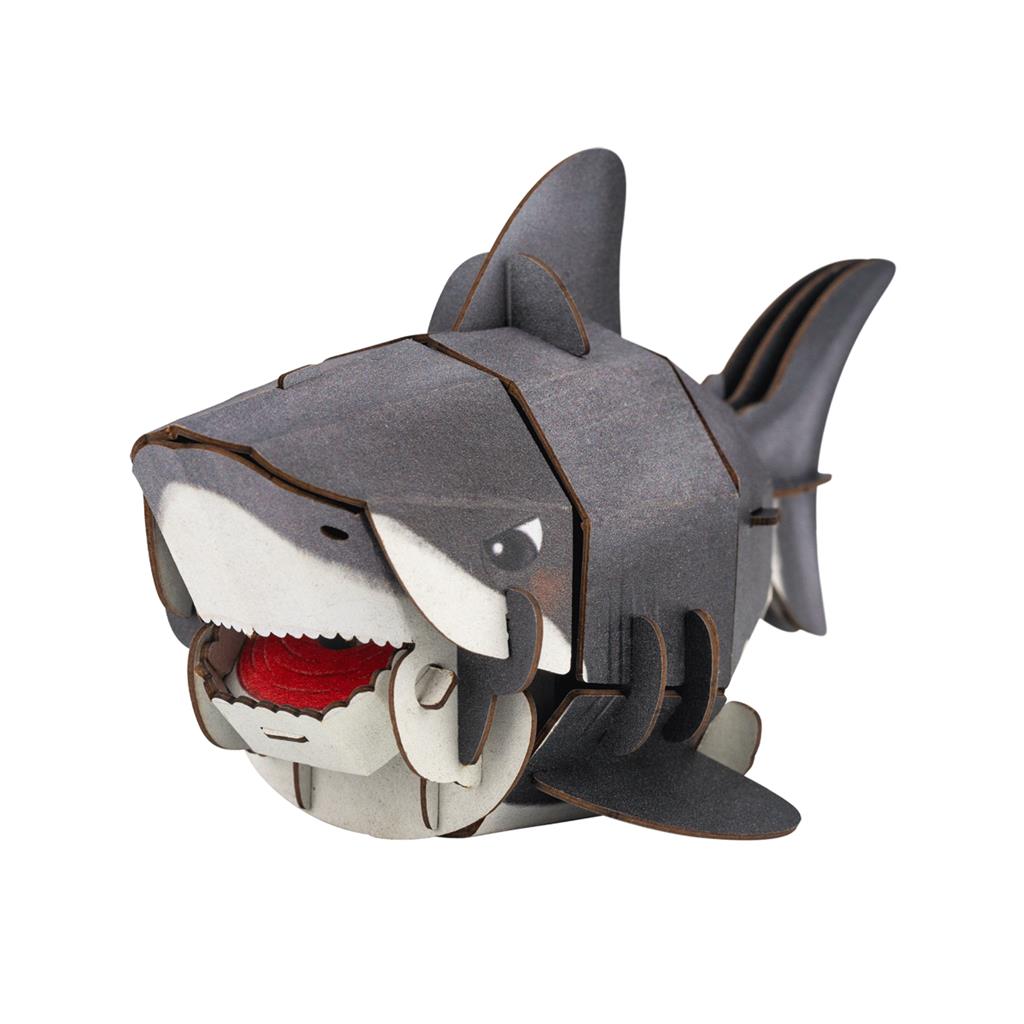 3D Construction Puzzle - Shark