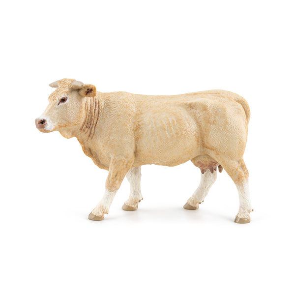 Figurine Blonde d'Aquitaine Papo - animal de la ferme