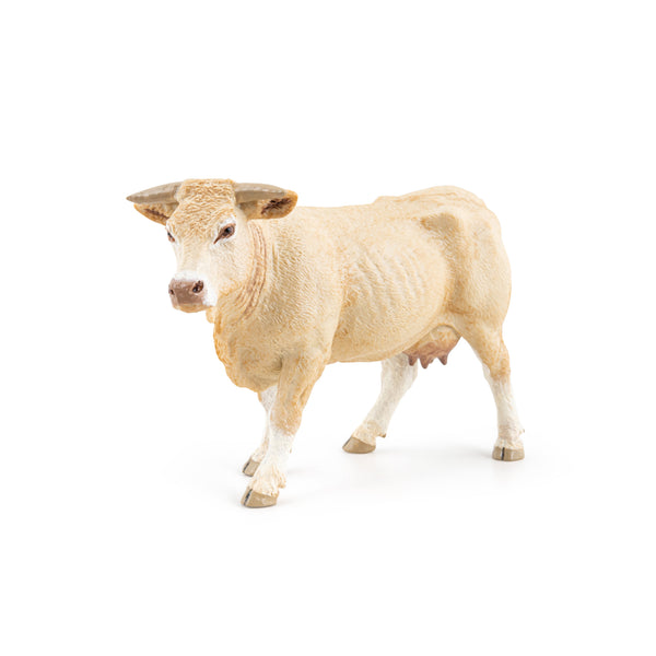 Figurine Blonde d'Aquitaine Papo - animal de la ferme