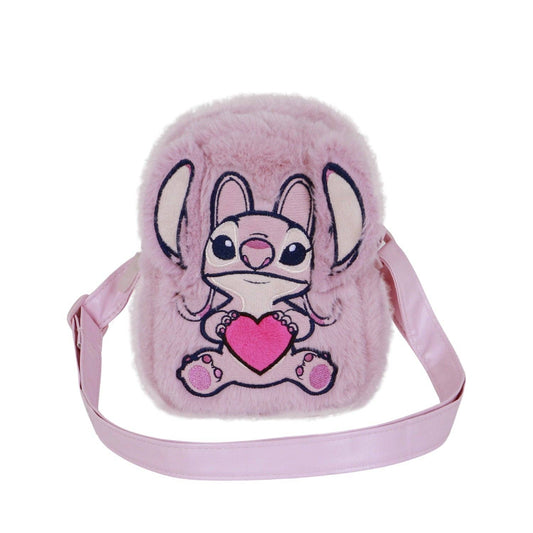 Action Plush Shoulder Bag Disney Lilo & Stitch - Angel Heart