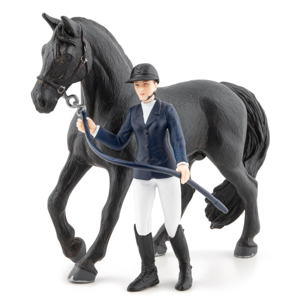 Figurine Pénélope et Blacky Papo - cheval