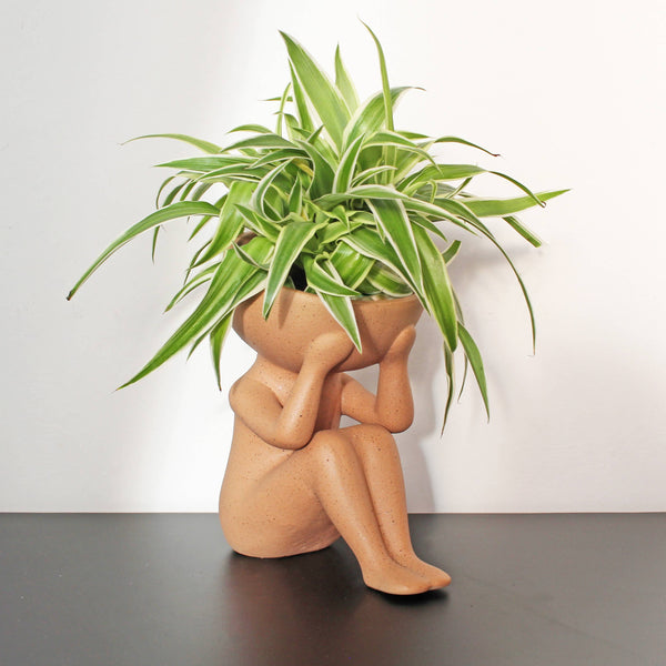 3D Man Silhouette Planter
