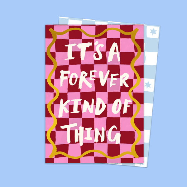 It's an eternal thing