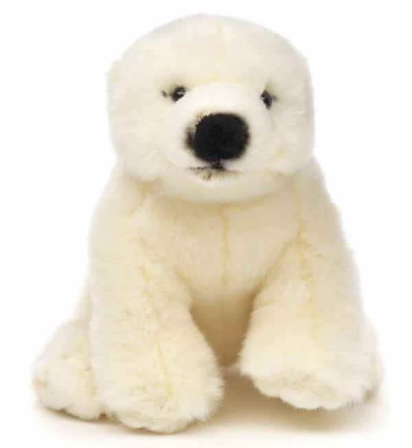 Peluche ourson polaire assis Uni Toys