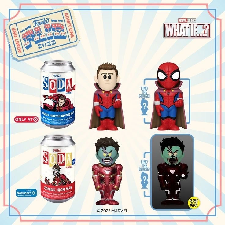 vinyl soda zombie hunter spider man