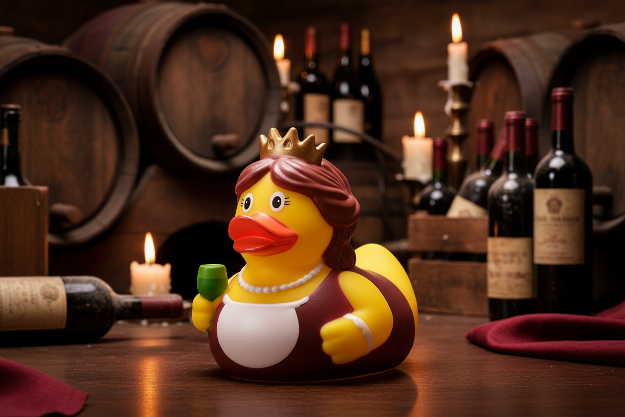 Duck Queen of Wine
