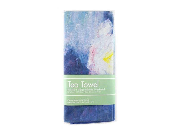 Monet Tea Towel, Water Lilies at Dusk