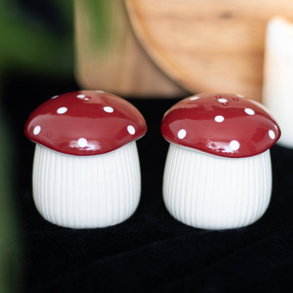 Salière et poivrière Champignons – vue 2
