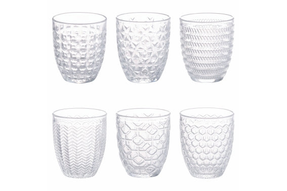 GEOMETRIE LIGHT SET OF 6 WATER GLASSES 320 ML - 5917781