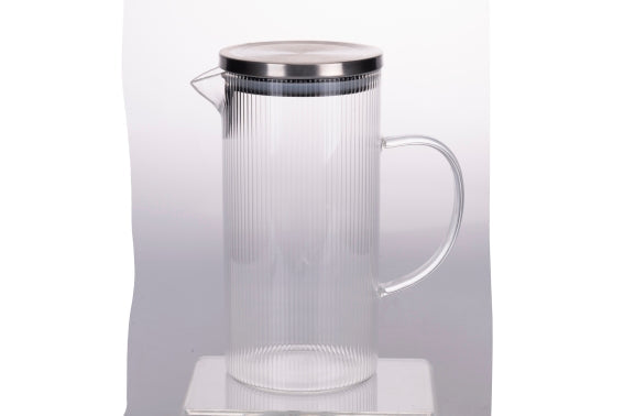 WATER BOTTLE 1400ML TRANSPARENT GLASS - 5921333