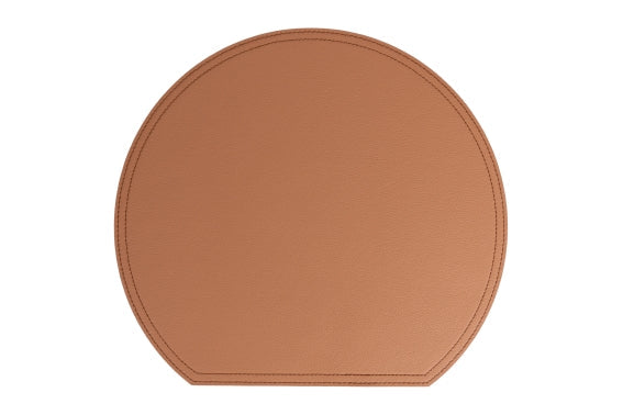 HORECA HALF-MOON PLACEMAT 36.5X33 SYNTHETIC LEATHER - 5921710