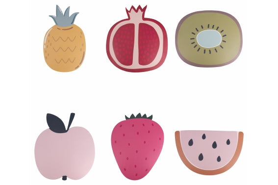 FRUIT FOR ONE PLACE MAT 6 ASS - 5922021