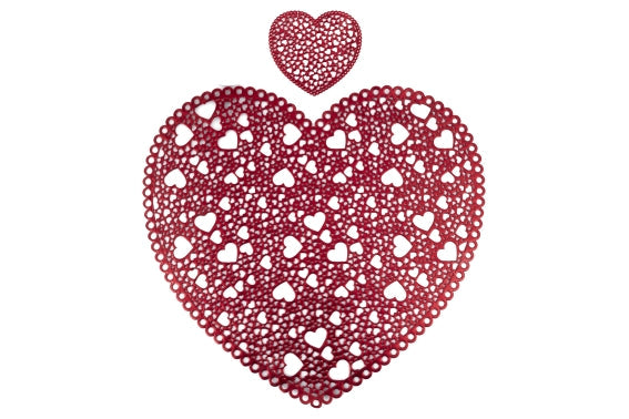 CUORE SET 2 COASTERS+2 PLACEMATS - 5924525