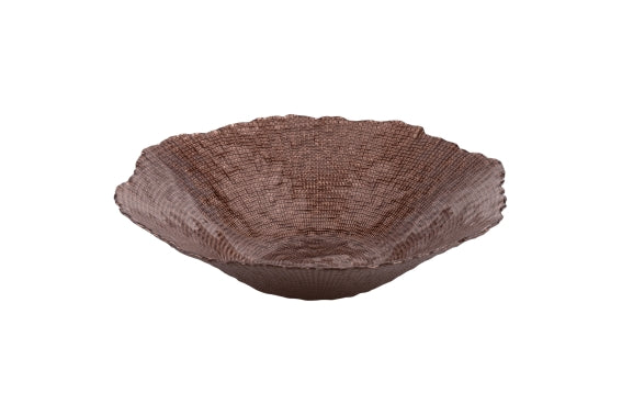GLASS BOWL / CHOCO 40CM - 5924957