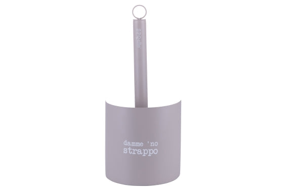 GRAY METAL ROLL HOLDER SPHERE - 5925093