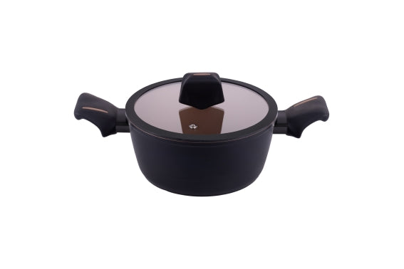 ROOTS LICORICE CASSEROLE 20 W/LID IND FORG - 5925164