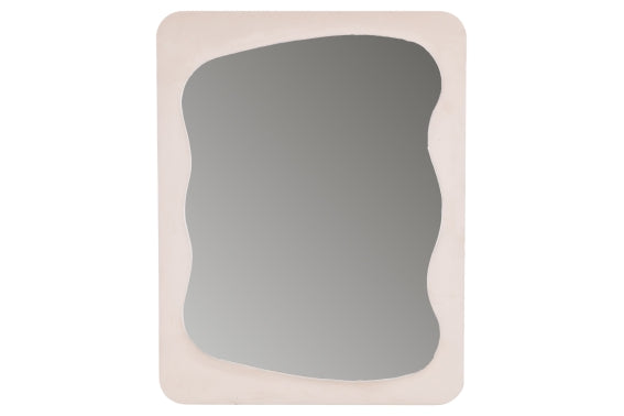 MORE AMOR WAVE MIRROR A 70X90CM IVORY - 5926155