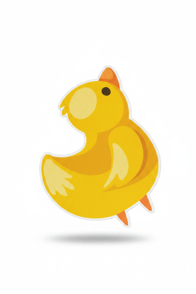 Duck sticker