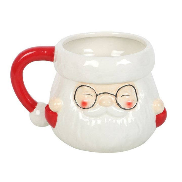 Christmas mug in the shape of Santa Claus