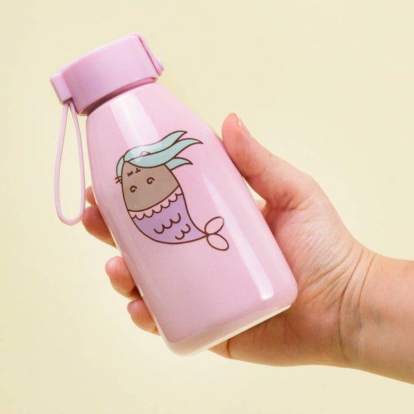 Pusheen Ceramic Water Bottle - Mermaid