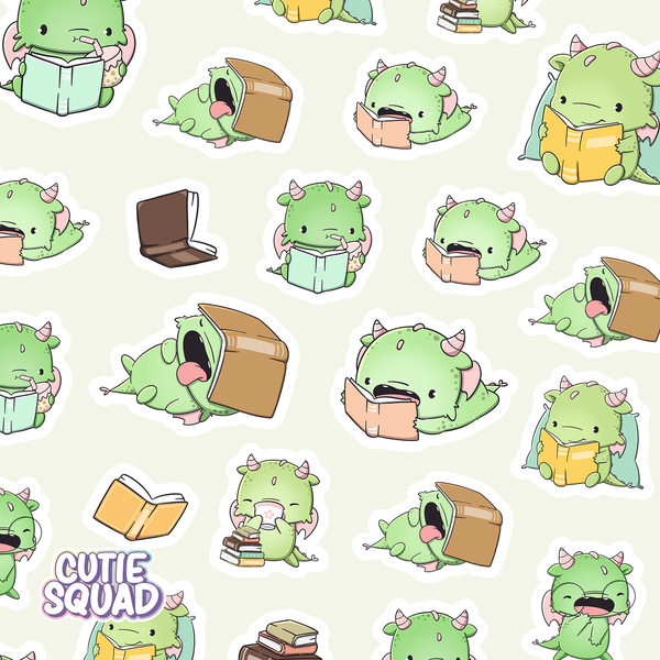 Dragon Reader Sticker Sheets