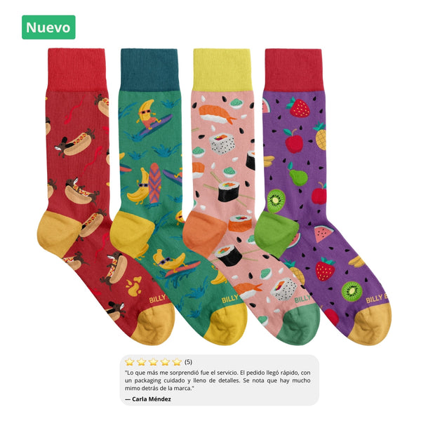 Pack Chaussettes Foodie 🍣🍓🍌