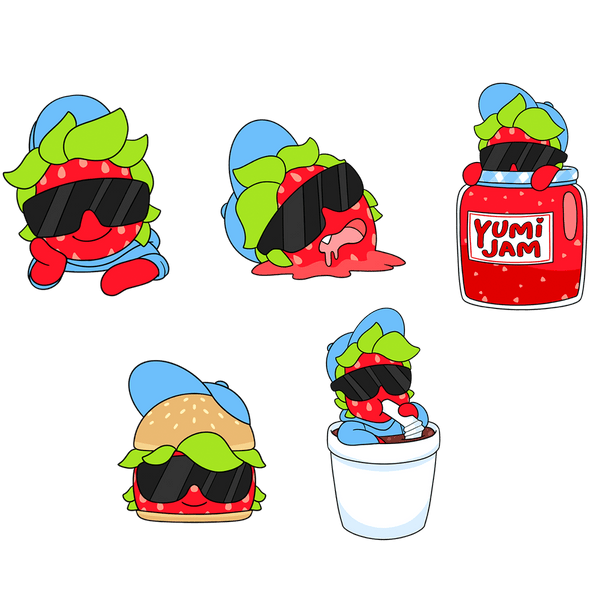 Yumi Pin Set