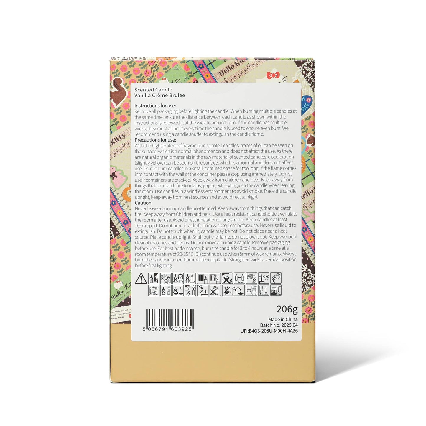 Seasons Collection, Vanilla Scented Candle, Autumn Theme