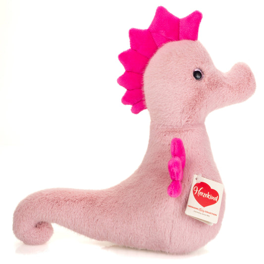 Peluche Hippocampe Alba rose