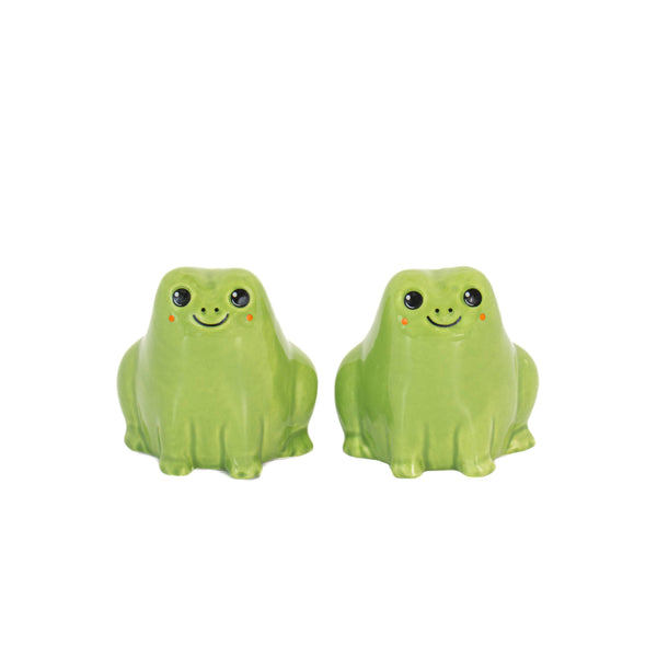 Salière et poivrière Grenouilles